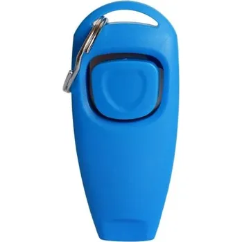 Výcviková píšťalka Klikr a píšťalka pro výcvik psů - světle modrá