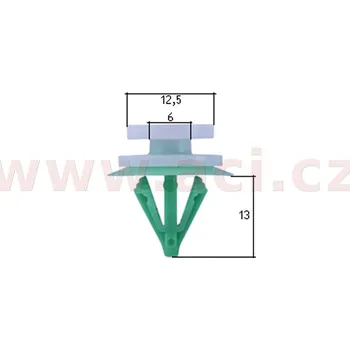 plastová příchytka (sada 10 ks) 50465T