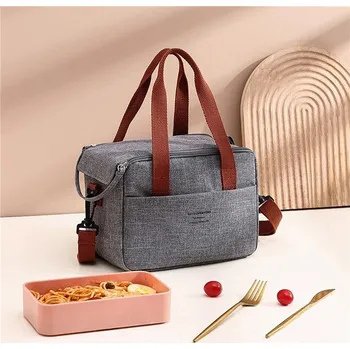 Termo izolační taška na oběd | Taška, Obědová taška - Šedá