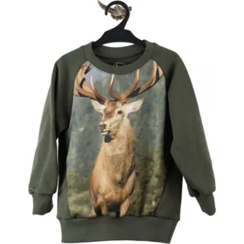 Chlapecká mikina Wadera Dětská mikina motiv jelen Velikost: 110/116