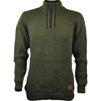 Pánský svetr C.I.T Pánský svetr s krátkým zipem Velikost: L