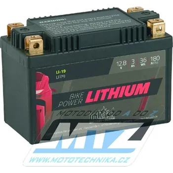 Auto-moto baterie Baterie (akumulátor motocyklový) LFP9 (12,8V-3Ah) Lithium LiFePO4 B-LFP9