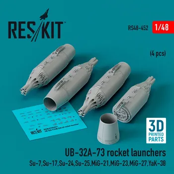 Plastikový model 1/48 UB-32A-73 rocket launchers (4 pcs.)