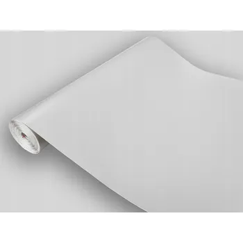 Tapeta Dýha Šedá Matná Fólie Nábytková Samolepicí na skříňky Psací stůl Šířka 45 cm