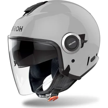 Helma na motorku Otevřená helma na motorku Airoh HELYOS Color lesklá šedá XS