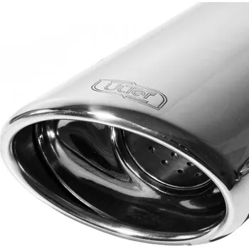 Zadní díl výfuku ULTER SPORT Sportovní výfuk 1x 120x80mm PRAVÁ - ALU NM-130, univerzální