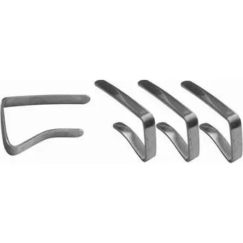 Spona na ubrus kovová, cena za 4ks