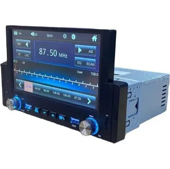 Auto Hi-Fi MP5 AUTORÁDIO S BLUETOOTH MP3 LCD 1DIN ISO EU KONEKTOR 6,2PALCU LCD