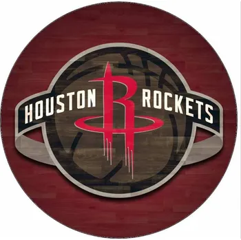 Jedlá dekorace na dort Jedlý papír Houston Rockets logo 19,5 cm