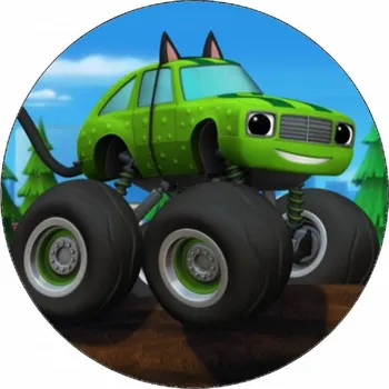 Jedlá dekorace na dort Jedlý papír Plamínek Pickle 19,5 cm