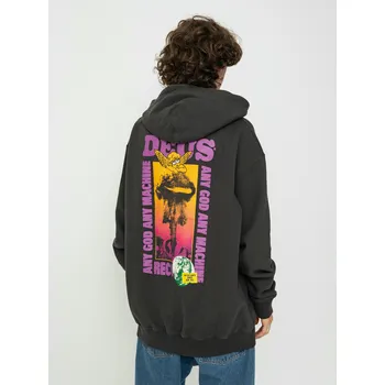 Pánská mikina Deus Ex Machina Angel Energy HD (anthracite) M, šedá