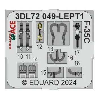 Plastikový model 1/72 F-35C SPACE (ITAL)