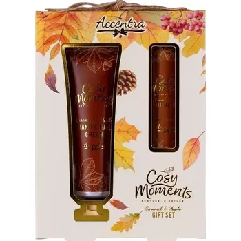 Dárkový set krém na ruce + balzám na rty COSY MOMENTS Accentra (6059808)
