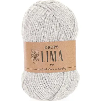 Příze Příze DROPS Lima mix - 9020 perlově šedá
