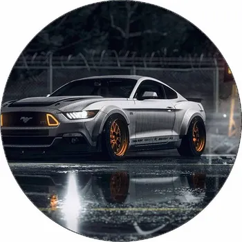 Přisada na vaření a pečení Jedlý papír Need for Speed Ford Mustang coupe 19,5 cm