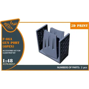 Plastikový model 1/48 F-86A gun port (open) (CLPR)