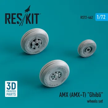 Plastikový model 1/72 AMX (AMX-T) 'Ghibli' wheels set