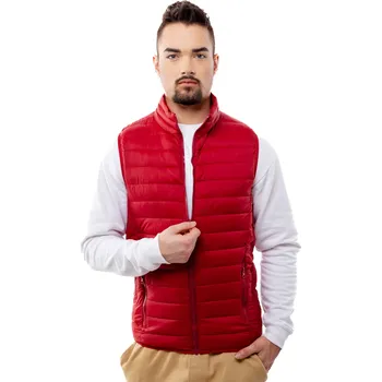 Pánská vesta Pánská vesta Glano Glano šedá | tmavě červená | červená 2241170