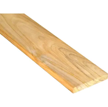 Terasové prkno Teakové terasové prkno 20×120×1900 mm v profilu PD s hladkou pohledovou stranou. Stabilní, odolné a prémiové exotické dřevo pro venkovní terasy. Real DECK.