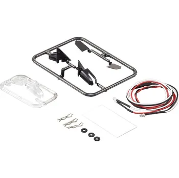 RC náhradní díl Killerbody zpětná zrcátka typ A s LED osvětlením - KB48357