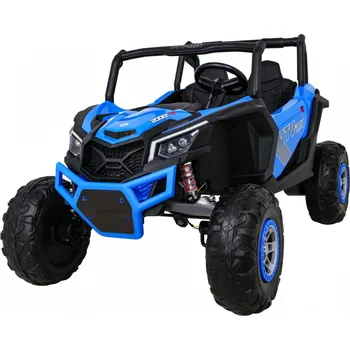 Dětská tříkolka Elektrická čtyřkolka Buggy UTV-MX modrá