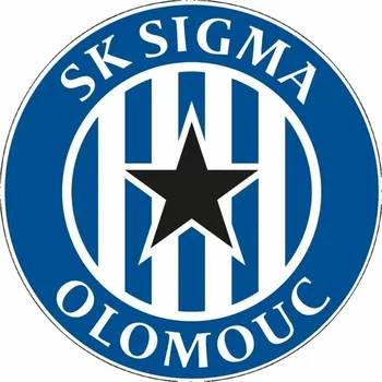 Jedlá dekorace na dort Jedlý papír Logo Sigma Olomouc 19,5 cm