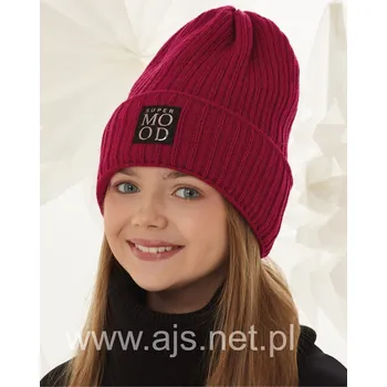 Dívčí tričko Dívčí čepice AJS 48-394 zelená 52-56 cm