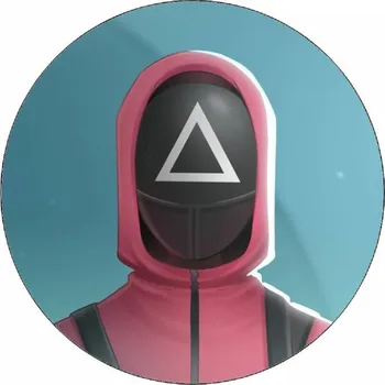 Jedlá dekorace na dort Jedlý papír Squid postava 19,5 cm