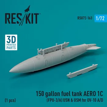 Plastikový model 1/72 150 gallon fuel tank AERO 1C USN&USM
