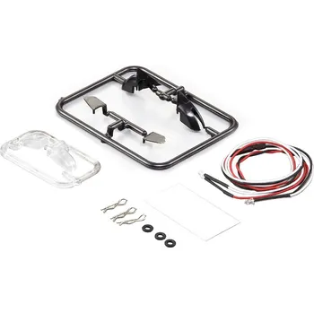 RC náhradní díl Killerbody zpětná zrcátka typ D s LED osvětlením - KB48360