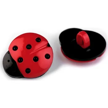 Knoflík Knoflík plastový 15x13mm Beruška