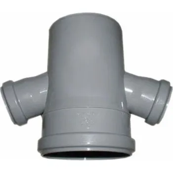 Kanalizační potrubí Vnitřní drenáž čtyřhrotová HTplus, O 50/50/110 mm, 67°