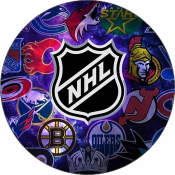 Jedlá dekorace na dort Jedlý papír logo NHL 19,5 cm