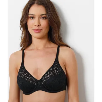 Podprsenka Chantelle Podprsenka s tvarovanými košíčky Norah Easyfeel, s kosticemi černá 95C