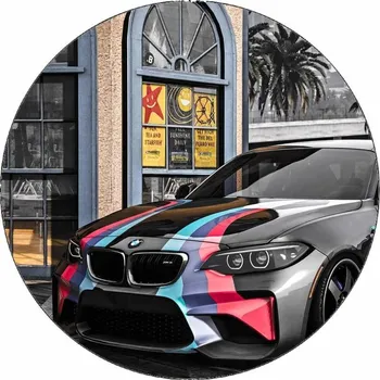 Jedlá dekorace na dort Jedlý papír GTA NMW M2 19,5 cm