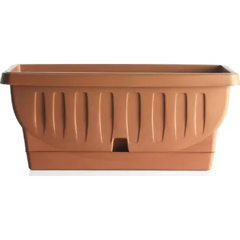 Truhlík BAMA Truhlík Natura, terracotta Množství: 2 ks, Rozměry: 40 cm