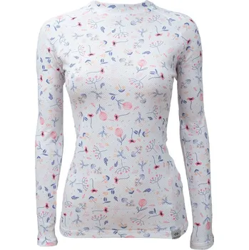 Dámské termo tričko nanosilver® Bloom bílé