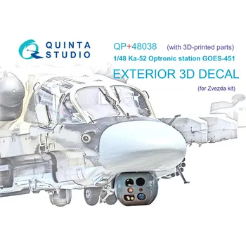 Plastikový model 1/48 Ka-52 Optronic station GOES-451 (ZVE)