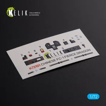 Plastikový model 1/72 Chinese FC-1 Fierce Dragon Interior 3D (TRUM)