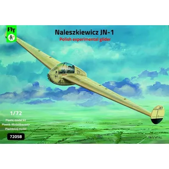 Plastikový model 1/72 Naleszkiewicz JN-1 Polish glider (2x camo)