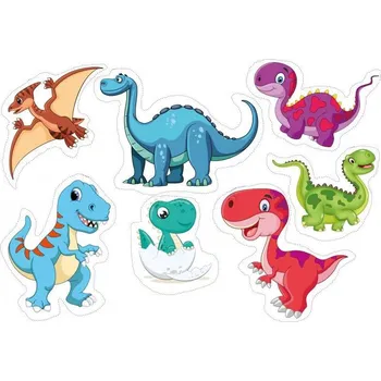 Jedlá dekorace na dort Jedlý papír k vystříhnutí dinosauři - Pictu Hap