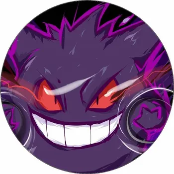 Jedlá dekorace na dort Jedlý papír Pokémon Gengar 19,5 cm