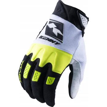 Moto rukavice KENNY Dětské rukavice TRACK černo-žluté 2023 velikost 6