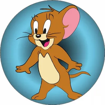 Jedlá dekorace na dort Jedlý papír myšák Jerry 19,5 cm