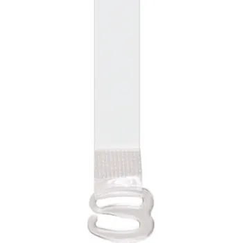 Vložka do podprsenky Silikonová ramínka RT-09 16mm plasový háček Čirá