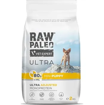 Krmivo pro psa RAW PALEO ULTRA TURKEY PUPPY MINI - suché krůtí krmivo pro štěňata malých plemen Balení.: 2 kg
