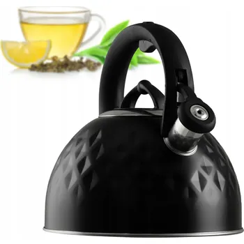 Varná konvice Tradiční ocelová Konvice Kadax 2,5 l černá