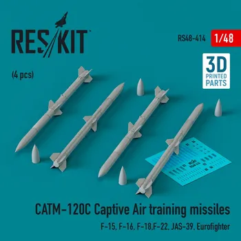 Plastikový model 1/48 CATM-120C Captive air train.missiles (4 pcs.)