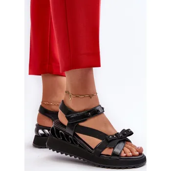 Dámské sandále Bota na klínech model 198801 Step in style 36