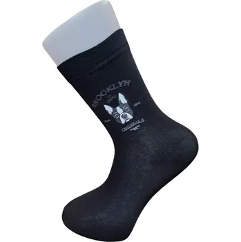 Dámské ponožky Aura Via Dámské ponožky s motivem Buldočka 35-38